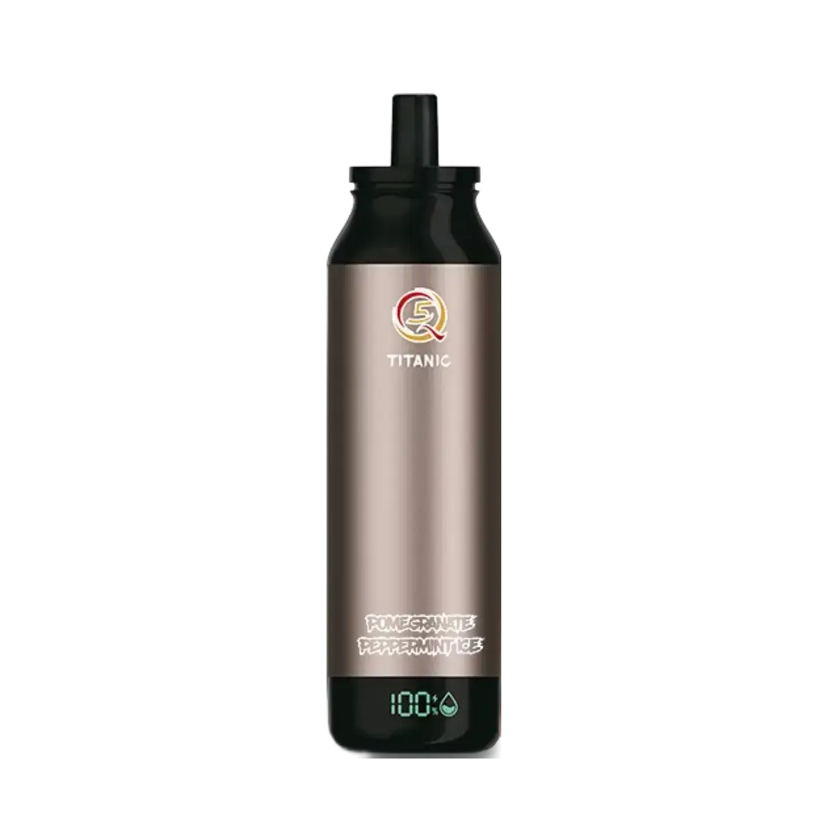 Эл. сиг. Q5 TITANIC 14000 Гранат мята лед/Pomegranate-Peppermint Ice 2 %