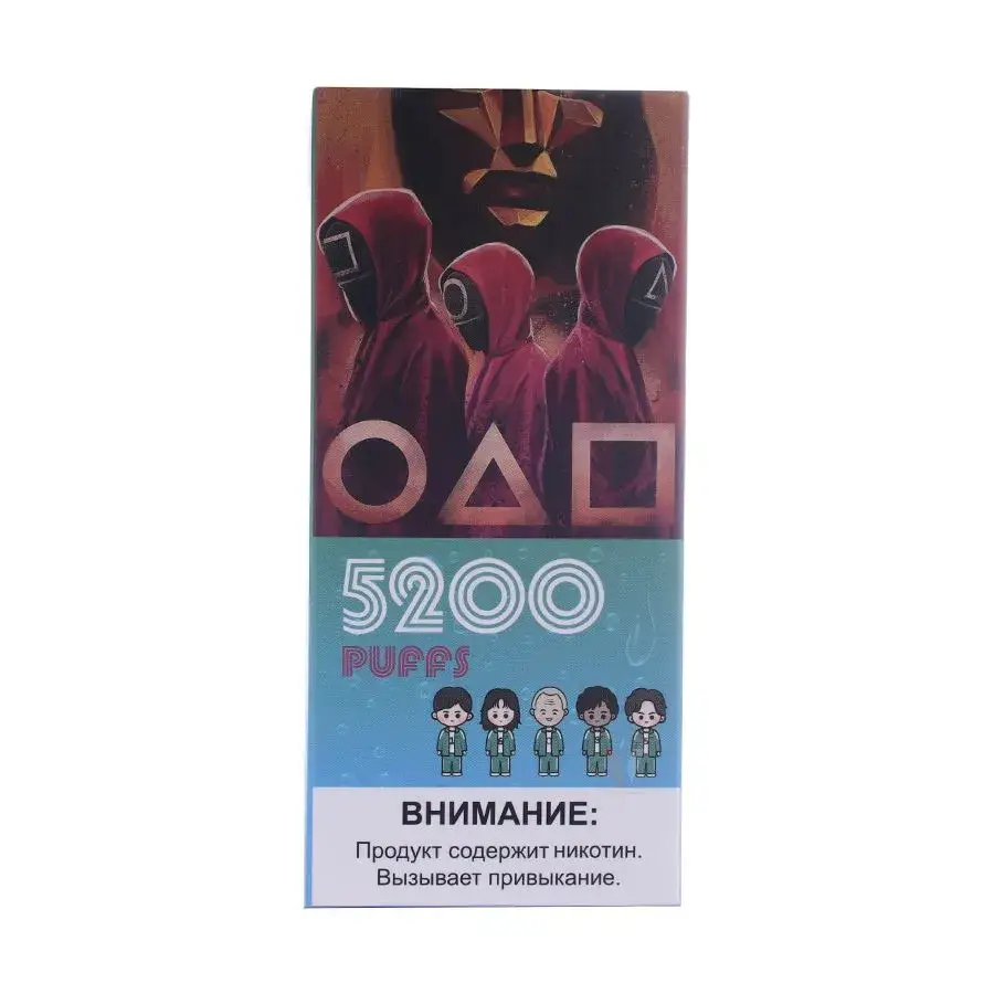 Эл. сиг. R AND M Squid Box 5200 Big Bang Fruit 2 %