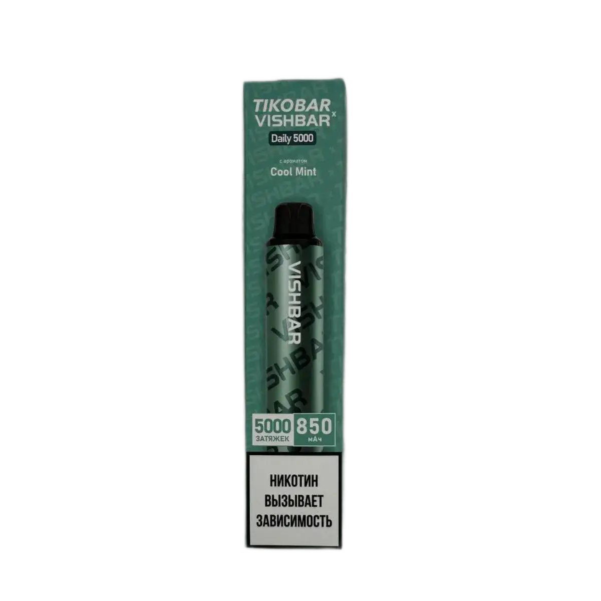 Эл. сиг. TIKOBAR X VISHBAR 5000 Свежая Мята / Cool Mint 2%