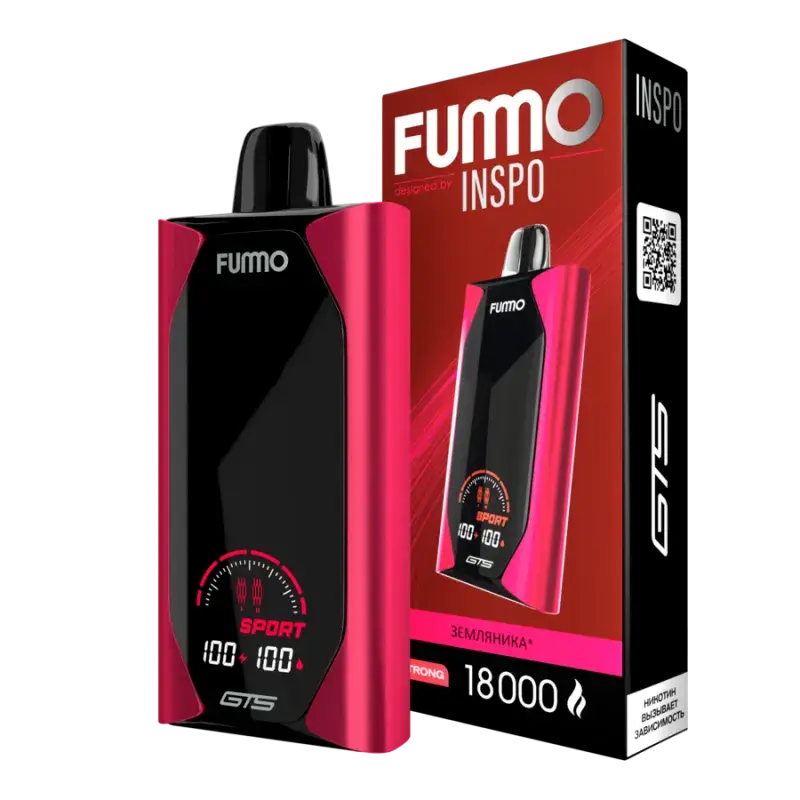 Эл. сиг. FUMMO GTS 18000 Земляника strong 2%