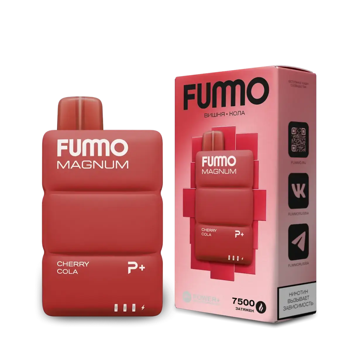 Эл. сиг. FUMMO MAGNUM 7500 Вишня кола 2 %