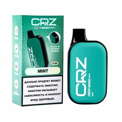 Эл. сиг. CRZ 10000 ULTRA Мята / Mint 2 %