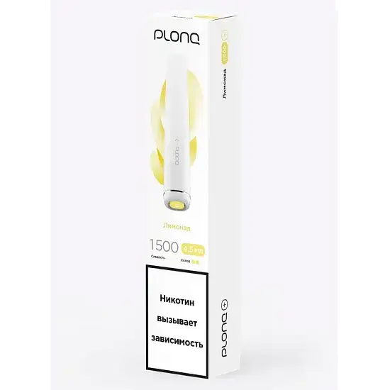 PLONQ PLUS Лимонад (1500 затяжек) 20 мг
