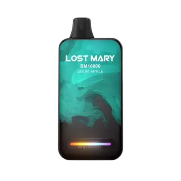 Эл. сиг. LOST MARY BM 16000 Кислое яблоко / Sour Apple 2 %