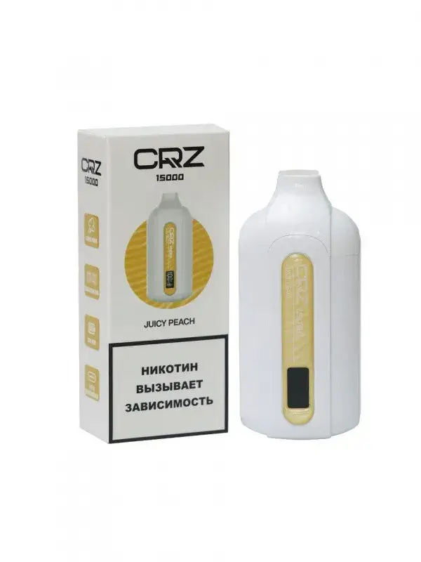 Эл. сиг. CRZ 15 000 Juice Peach / Персиковый сок 2 %