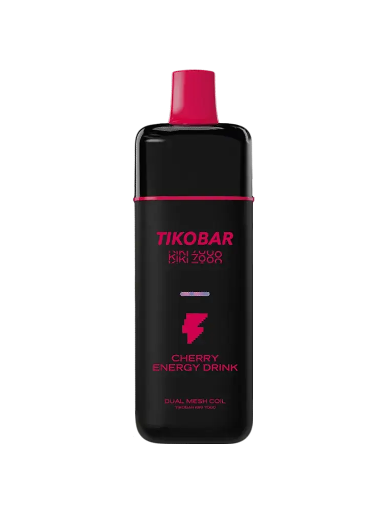 Эл. сиг. TIKOBAR KIKI 7000 Cherry Energy Drink (Вишневый энергетический напиток) 2%