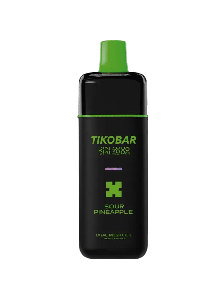 Эл. сиг. TIKOBAR KIKI 7000 Sour Pineapple (Кислый ананас) 2%