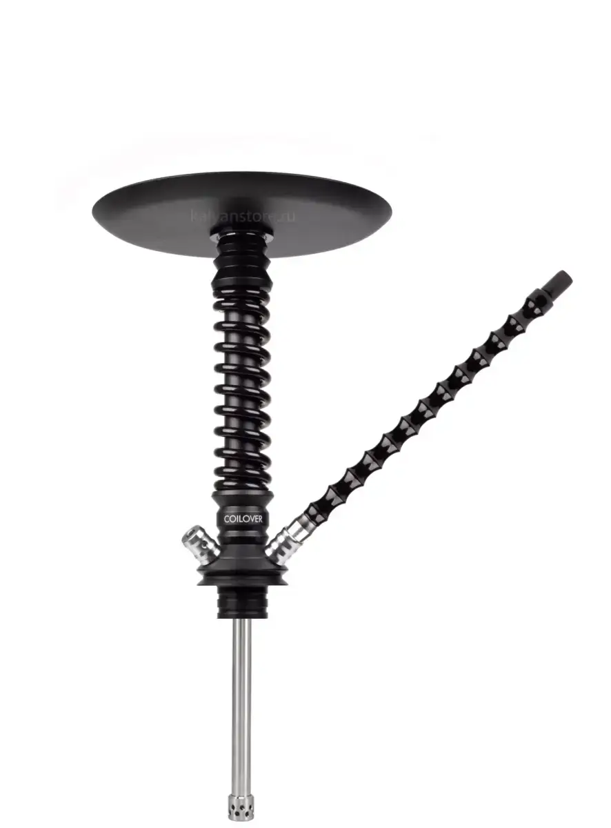 Кальян MAMAY CUSTOMS Coilover MINI BASE Черный матовый/Черный глянец (без колбы)