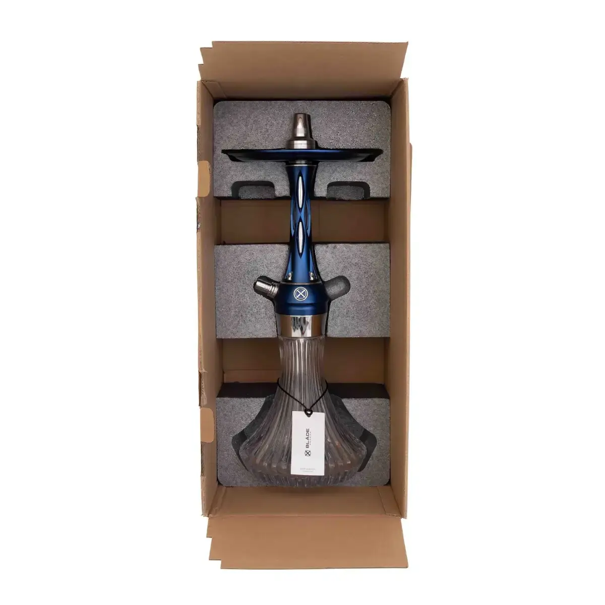 Кальян BLADE HOOKAH M2 Mini Deep Blue-Silver