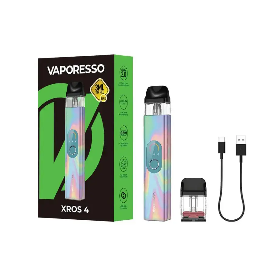 Устройство VAPORESSO XROS 4 1000 mAh Pod Kit Sunset Neon