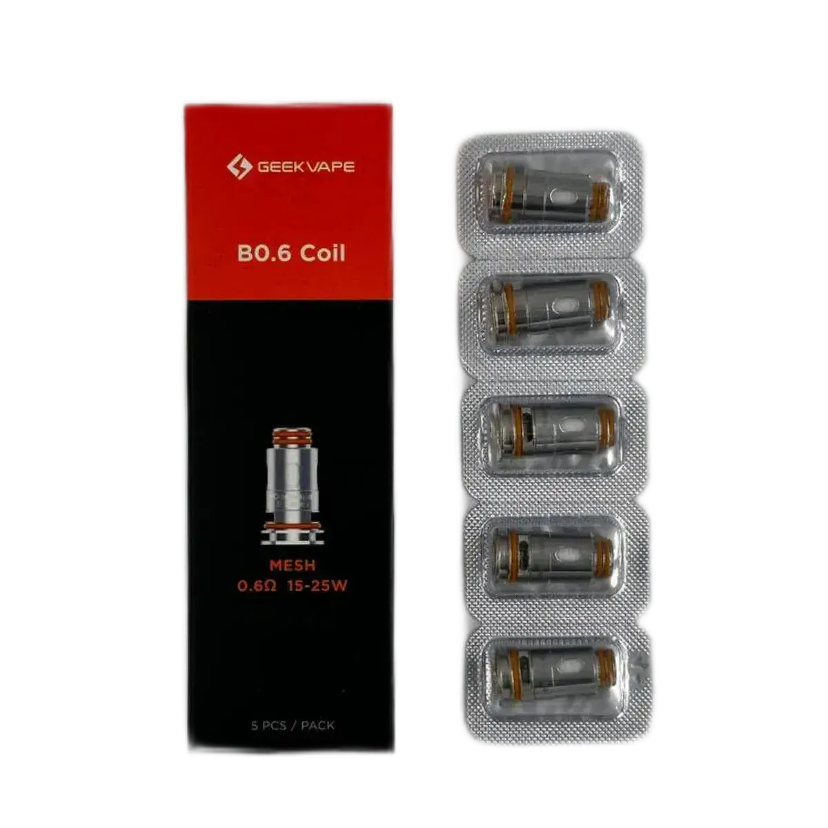 Испаритель Geek Vape B 0.6ohm Coil, (в упак. 5 шт.)