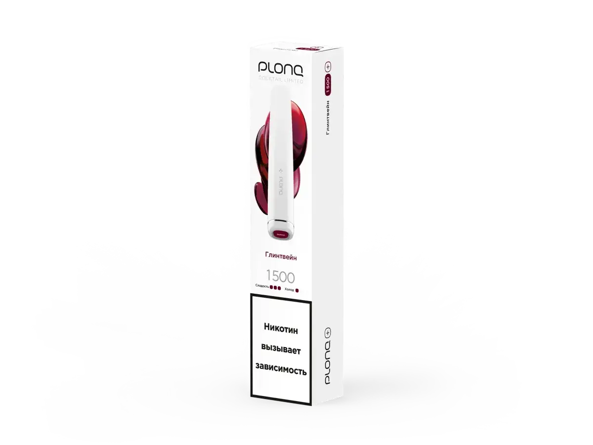 PLONQ PLUS COCTAIL Глинтвейн (1500 затяжек) 20 мг