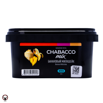 Chabacco Mix MEDIUM Banana Milkshake 200гр