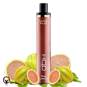 HQD Cuvie Plus оригинал - Pink Lemon (Розовый лимонад), 1200 затяжек, 20 мг(2%)