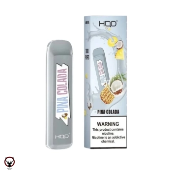 HQD Mega - Pina Colada оригинал (Пина колада), 1800 затяжек, 20 мг(2%)