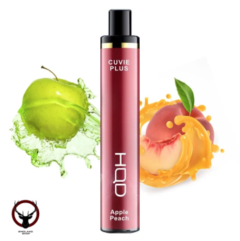 HQD Cuvie Plus Яблоко персик (1200 затяжек)