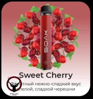 SOAK X Sweet Cherry 1500 затяжек