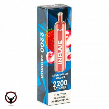 INFLAVE PLUS Клубничная жвачка (2200 затяжек)