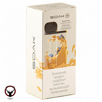 SOAK M Boiled Milk 4000 затяжек