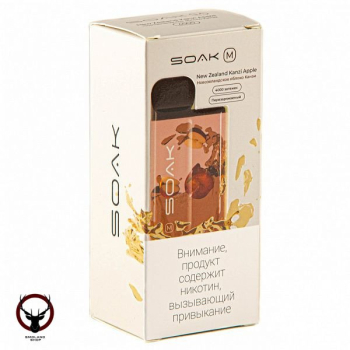 SOAK M New Zealand Kanzii Apple 4000 затяжек