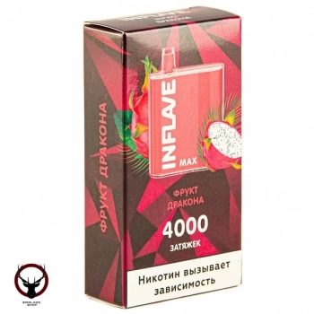 INFLAVE MAX Фрукт дракона (4000 затяжек)