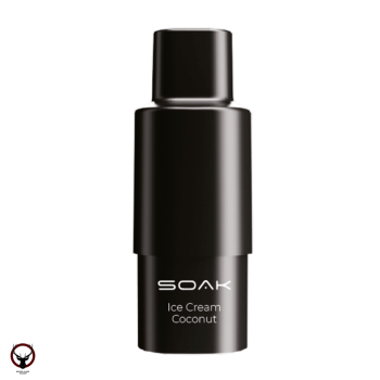 Картридж SOAK Q Кокосовое мороженое (1500 затяжек) МРК