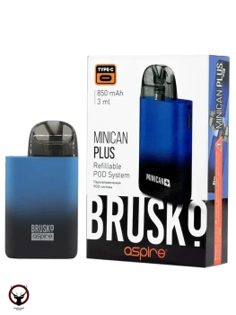 Электронная система BRUSKO Minican Plus (чёрно-синий градиент)