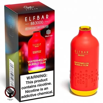 ELF BAR BB Watermelon Bubble Gum (3000 затяжек) 20 мг