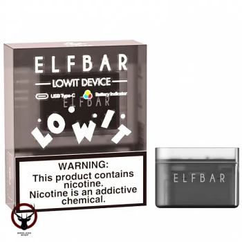 Набор Elf Bar Lowit (10W, 500 mAh) (Чёрный)