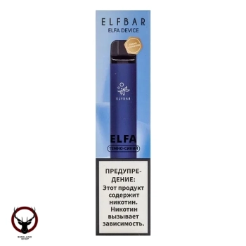 Набор Elf Bar Elfa D20 Version (10W, 850 mAh) (Тёмно-синий)