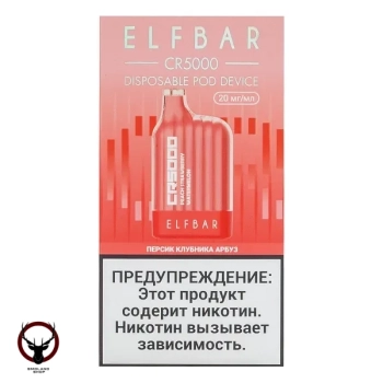 ELF BAR CR Персик клубника арбуз (5000 затяжек) 20 мг
