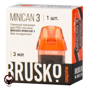 Картридж к электронной системе BRUSKO Minican 3 красный