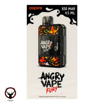 Электронная система BRUSKO Angry Vape Fury 650 mAh (черный)