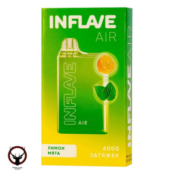INFLAVE AIR Лимон Мята (6000 затяжек)