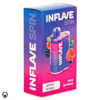 Электронная сигарета INFLAVE SPIN Дикие ягоды (8000 затяжек)