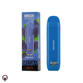 Электронная сигарета BRUSKO Minican Синяя малина (1500 затяжек)