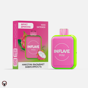 Электронная сигарета INFLAVE MINI Фрукт дракона (1000 затяжек)