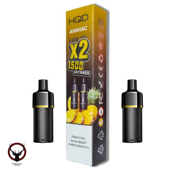 Картридж HQD LUX PODS Ананас (2шт)