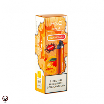 Электронная сигарета HQD Cuvie AIR Манго (4000 затяжек)