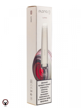 Электронная сигарета PLONQ PLUS PRO Личи (4000 затяжек) 20 мг