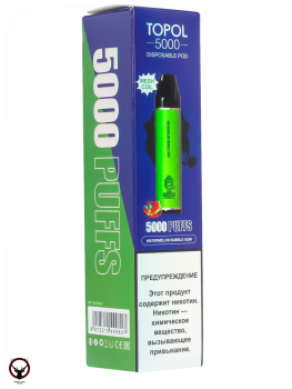 TOPOL Watermelon Bubble Gum (5000 затяжек)