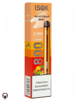 ISOK X Фруктовый микс (800 затяжек)