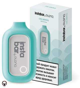 Электронная сигарета PLONQ INSTABAR Ментол (5000 затяжек) 20 мг