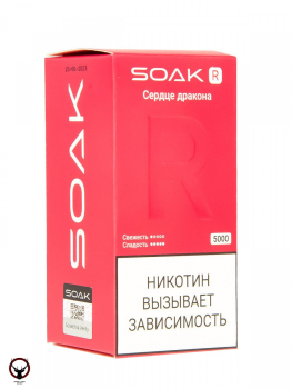 Электронная сигарета SOAK R Сердце дракона 5000 затяжек