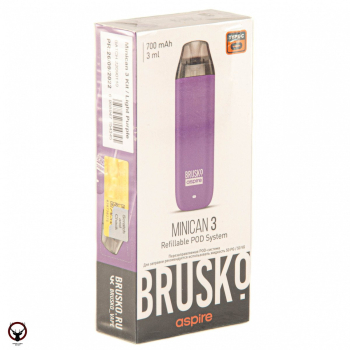 Электронная система BRUSKO Minican 3 светло-фиолетовый