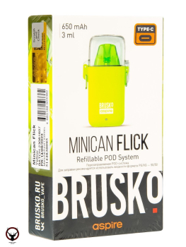 Электронная система BRUSKO Minican Flick (Жёлтый)