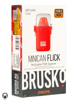 Электронная система BRUSKO Minican Flick (Красный)