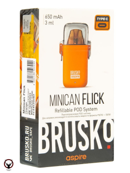 Электронная система BRUSKO Minican Flick (Оранжевый)