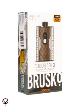 Электронная система BRUSKO CLOUDFLASK 3 (коричневый металлик)