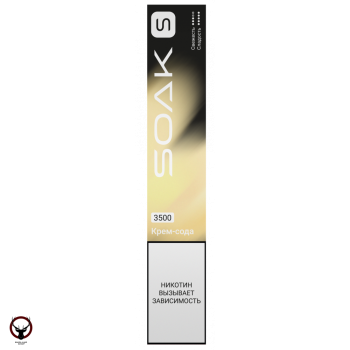 Электронная сигарета SOAK S Cream Soda 3500 затяжек